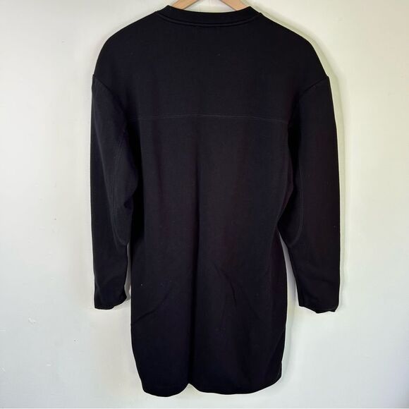 Cos Black Viscose sweatshirt dress, size Medium - Picture 6 of 7